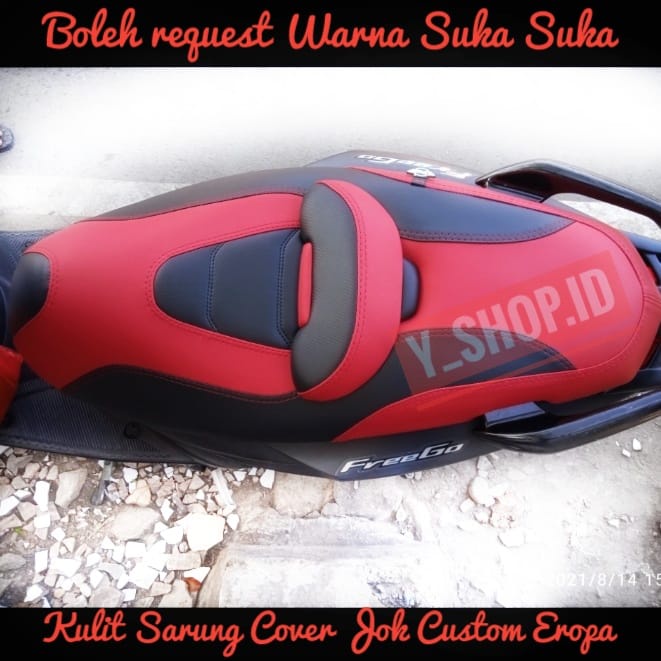 Sarung Kulit Cover Jok Motor Freego 2019 New 2022 Modifikasi Eropa Press MBtech