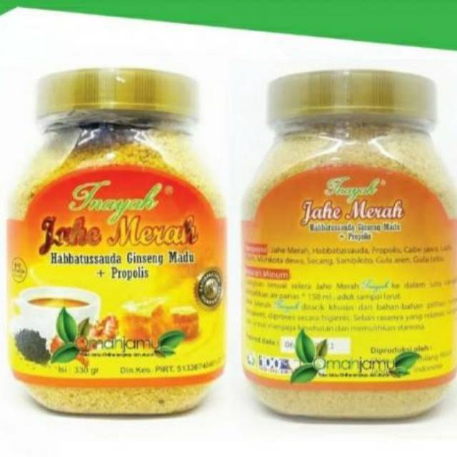 

Jahe merah super dan madu asli