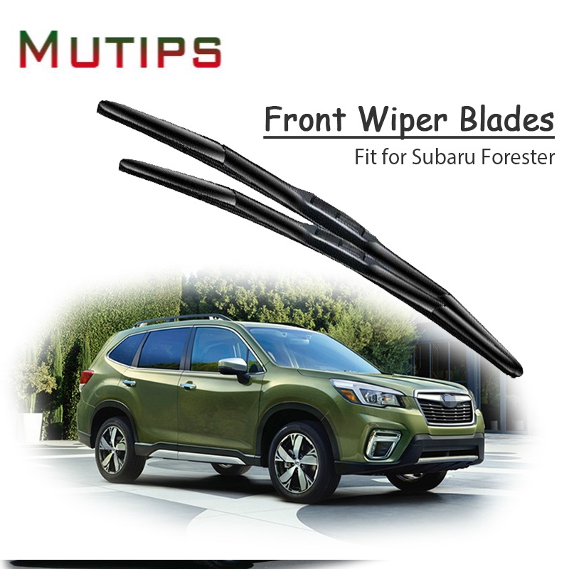 1 Set Karet Wiper Kaca Depan Mobil Untuk Subaru Forester 2018 2017 2016 2015 2014-1997