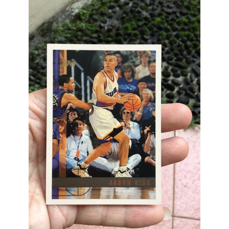 KARTU BASKET JASON KIDD VS DAMON STOUDAMIRE NBA TOPPS 1997