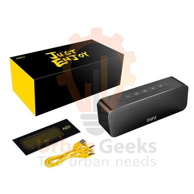Original Mifa A20 Wireless Bluetooth Speaker 30W Double Super Bass - Hitam Sale