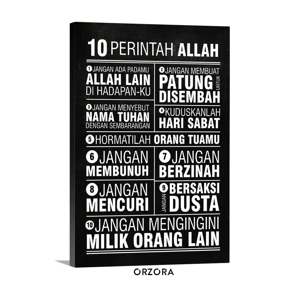 Hiasan Dinding / Poster Inspirasi / Motivasi / Poster Rohani Kristen (03415)