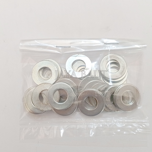 20 Ring Plat m8 Tipis / Ring Baut 12