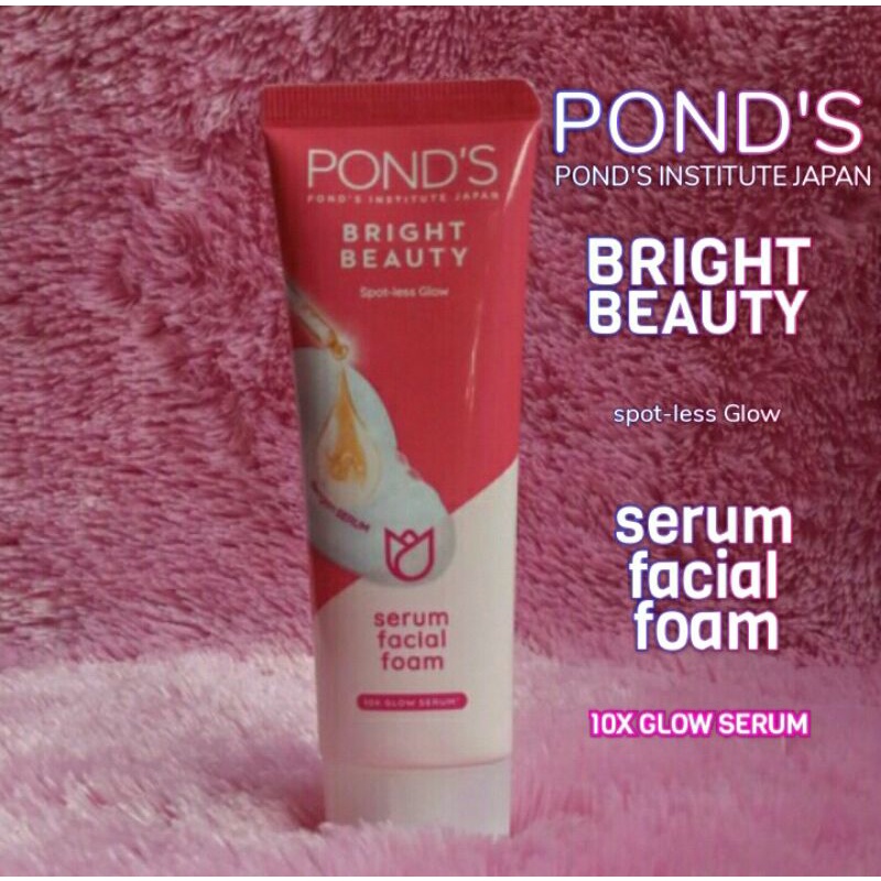 Ponds Facial Foam Serum pembersih wajah