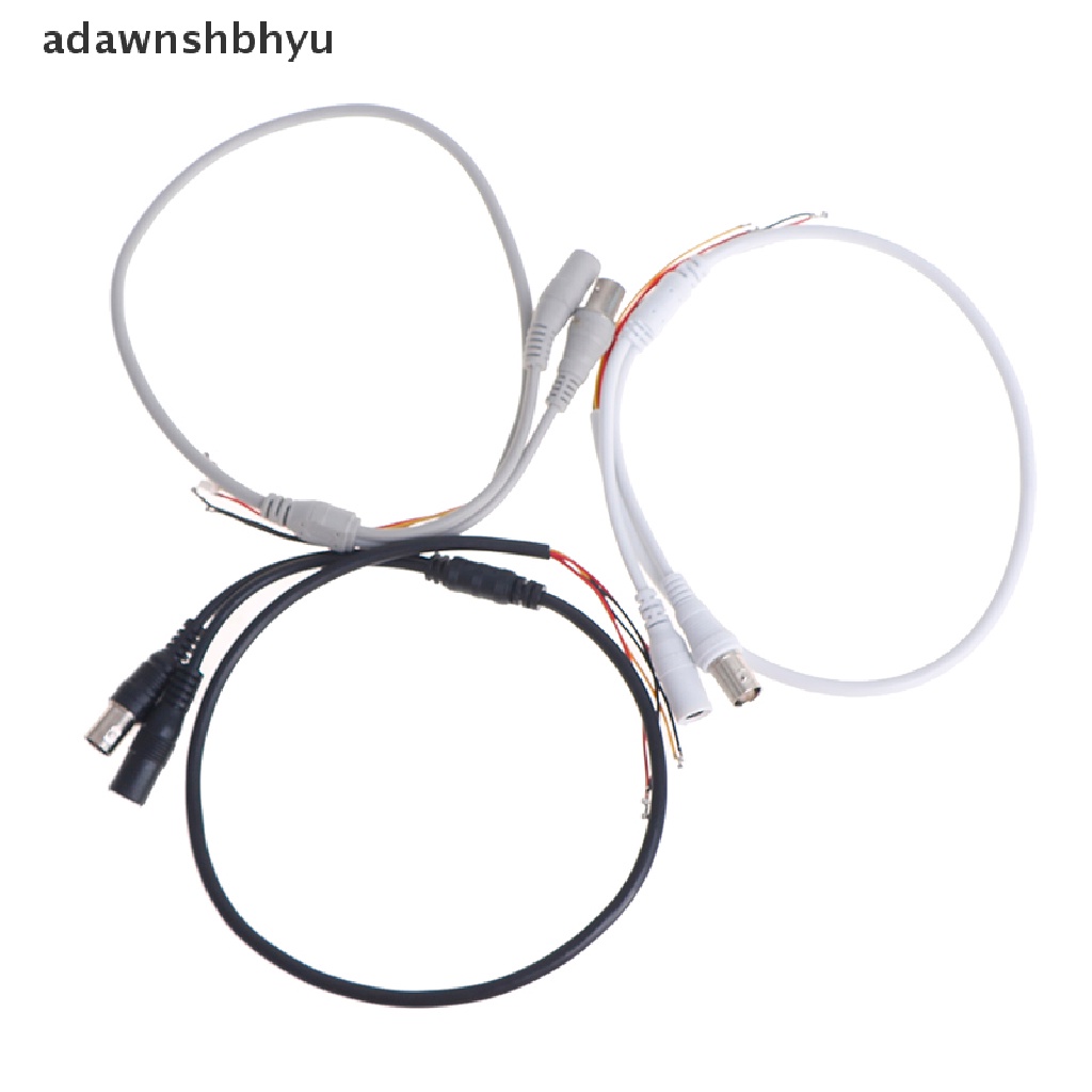 Adawnshbhyu Camera Video Line DC12V Power Kuncir AHD Camera Kabel Garis Kamera CCTV Analog