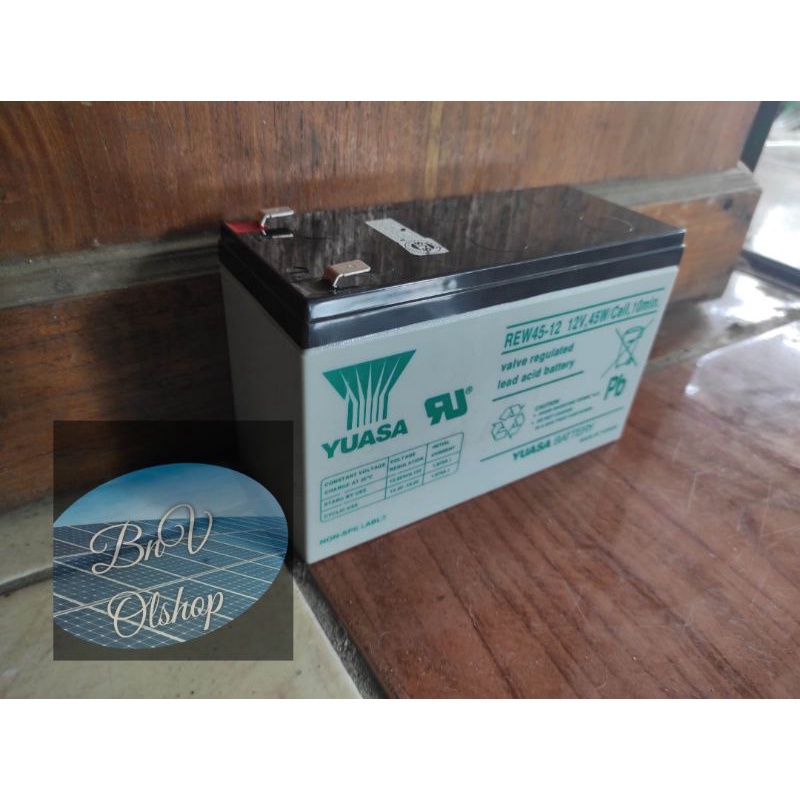 Aki Yuasa Vrla Rew45-12 12v 9ah
