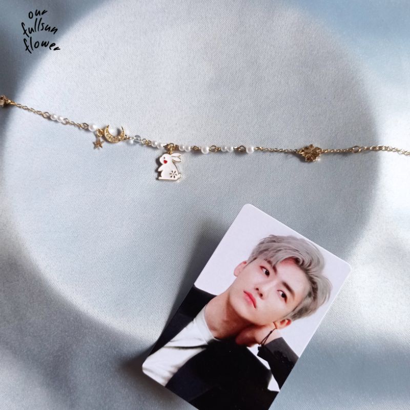 Gelang Rantai Emas Bunny  Jaemin NCT