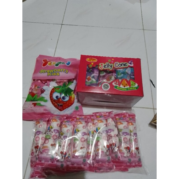 

Aneka Permen Warna pink