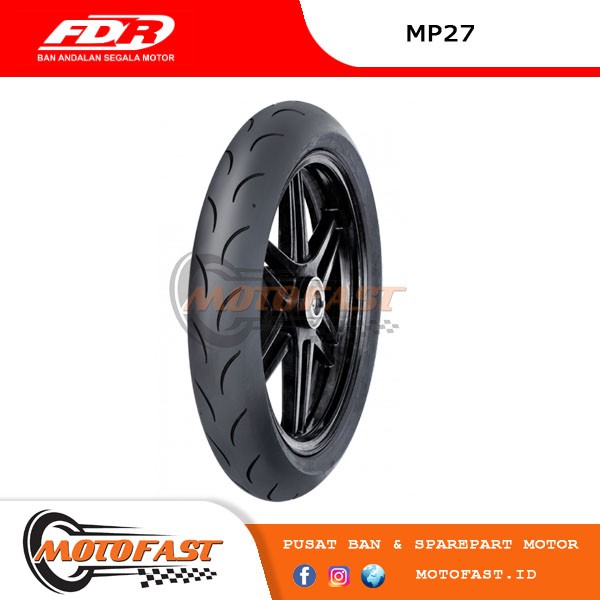 BAN MOTOR FDR SOFT COMPOUND TL 90/80-17 SPORT MP 27 SATRIA FU JUPITER