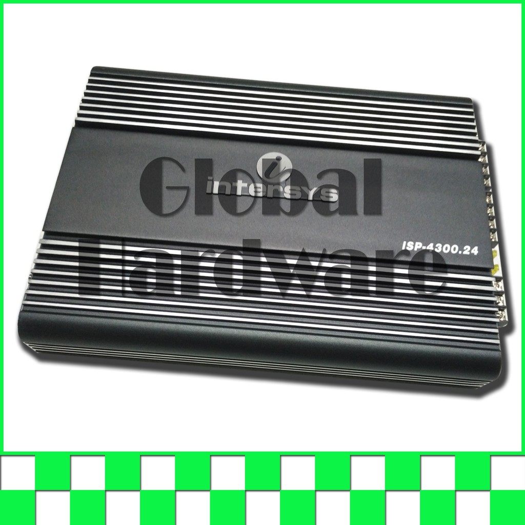 Power Amplifier 4 Channel 24v INTERSYS (ISP-4300.24)