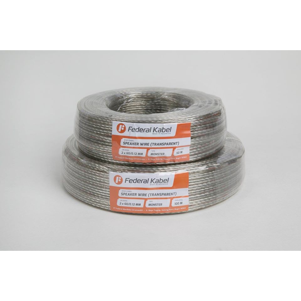 Federal Kabel Speaker (Silver Shadow) 2x60/0.12mm 100m