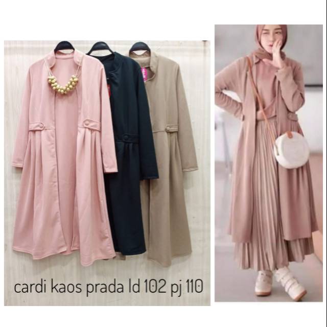 Cardi kaos prada
