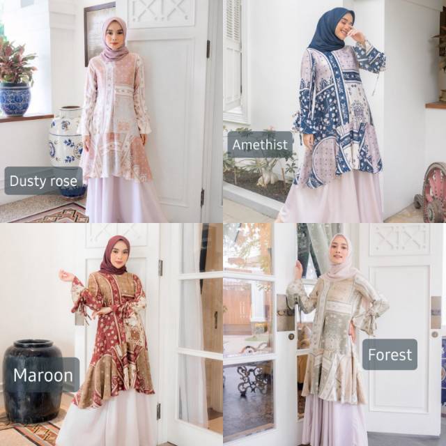 Lalita tunik wearing klamby