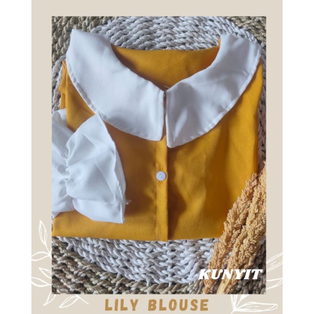 [Fashion Muslim] LILY BLOUSE | terlaris | korean style