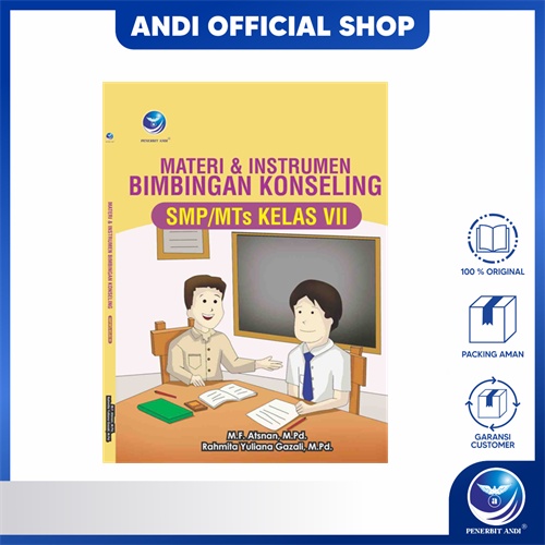 Penerbit Andi - Materi & Instrumen Bimbingan Konseling SMP/MTs Kelas VII