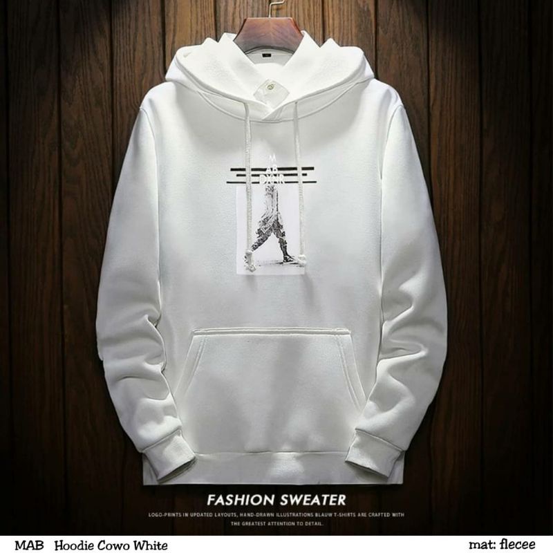 2021 Musim Gugur Baru Hong Kong Style Hoded Sweater Pria Bulu Berlapis Pasangan Fashion Korea Longga