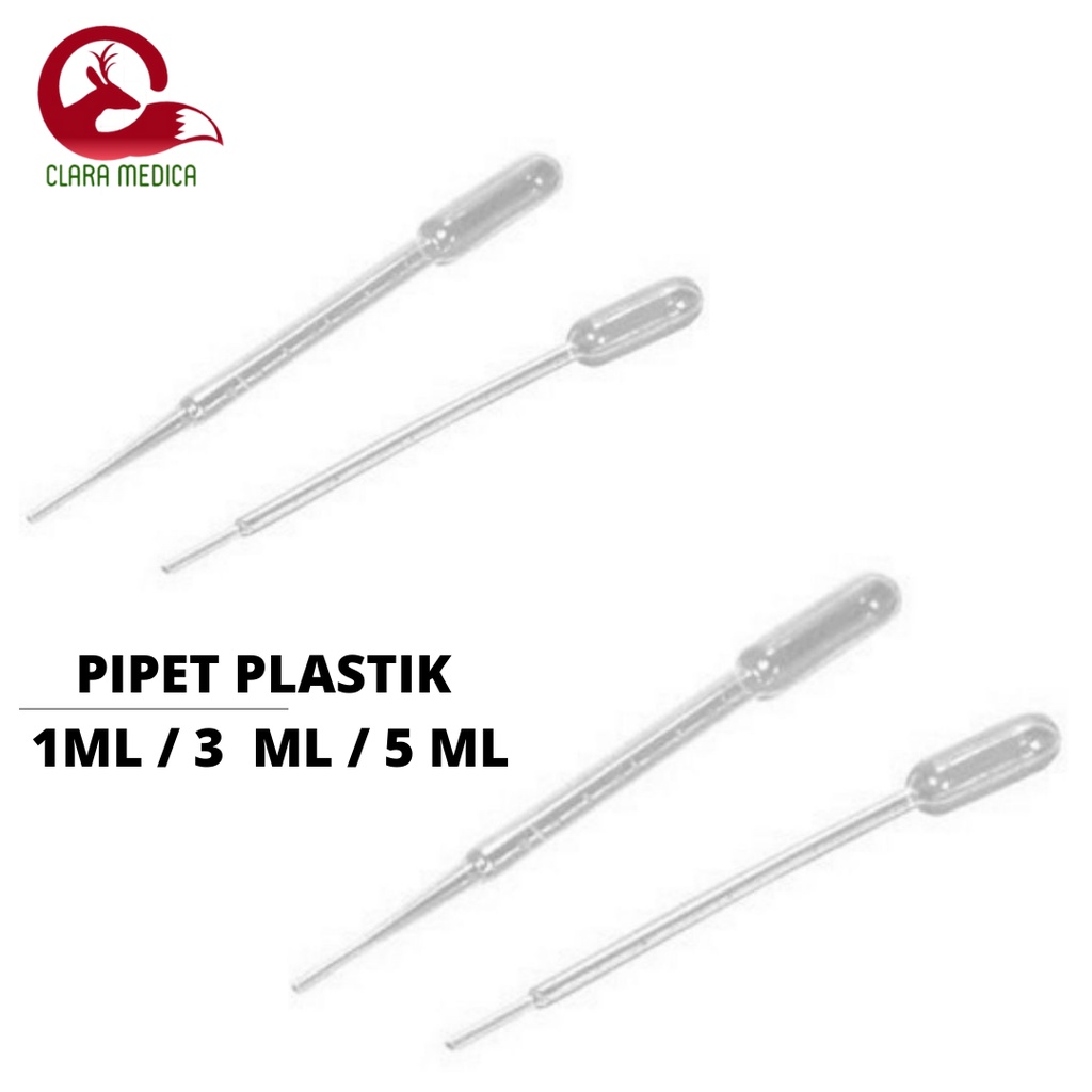 Cod Pipet Plastik tetes Obat Bayi Anak Dewasa 1 ml 3 ml 5 ml