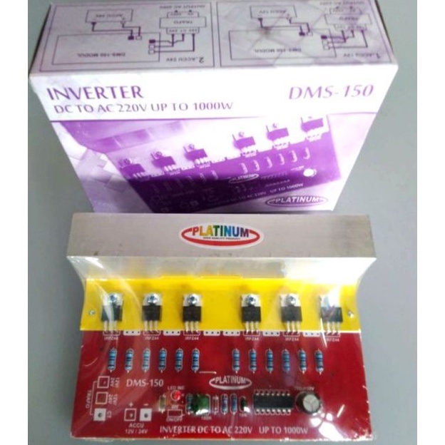 kit inverter DC to AC DMS-150