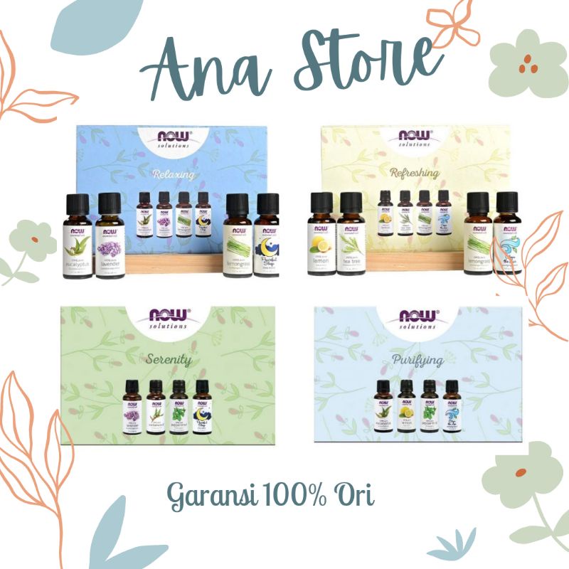Now Essential Oil Set Tanpa Box