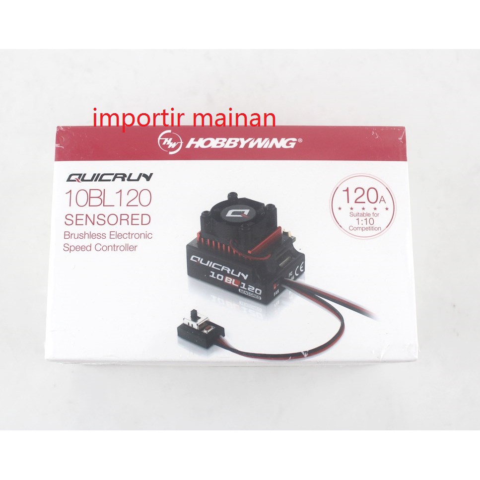 ESC quicrun brushless 10BL120 G2 sensored 120A fo rc car rc boat