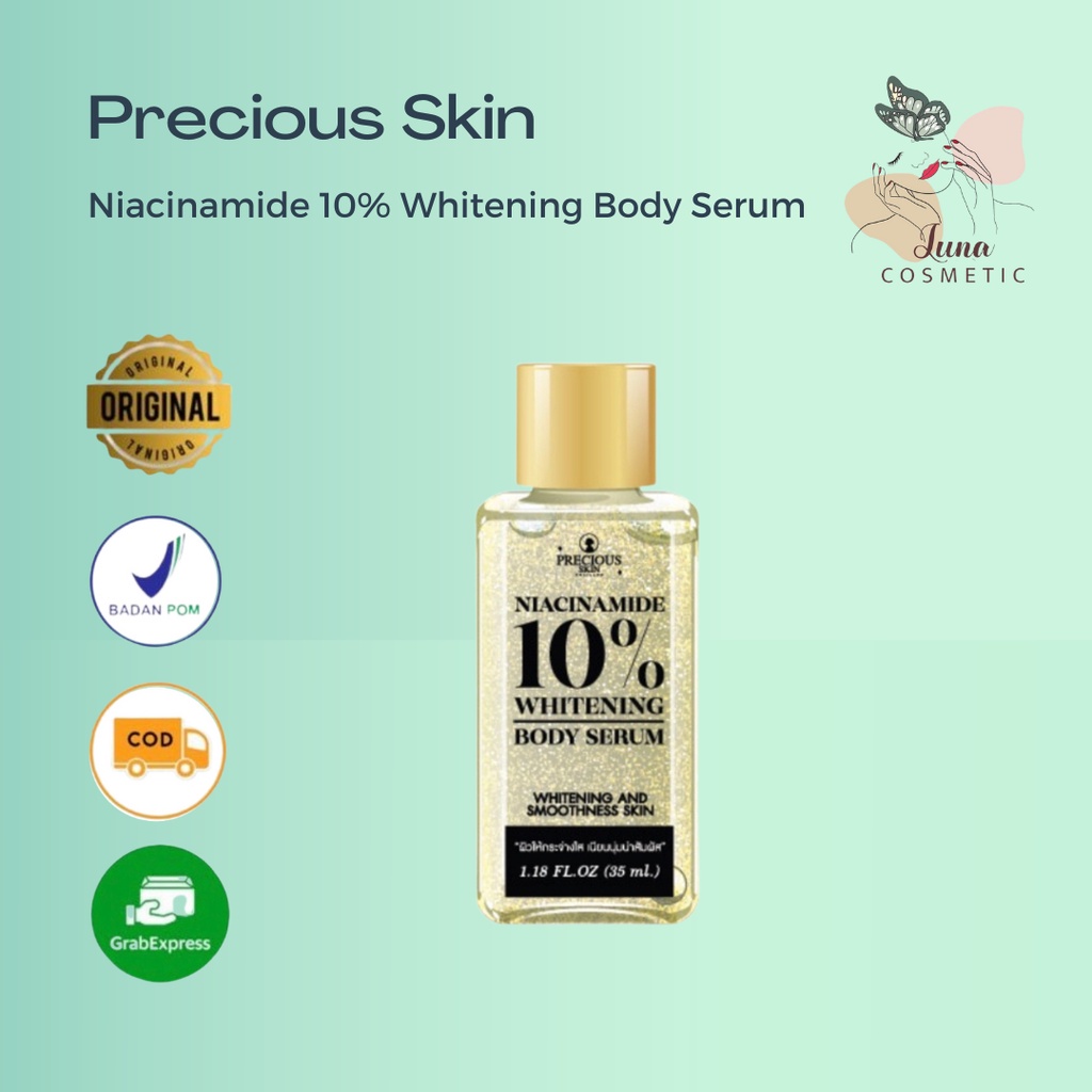 Precious Skin Niacinamide 10% Whitening Body Serum / Serum Pemutih Badan