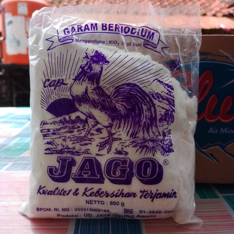 

Garam Beryodium cap JAGO - 800 gram