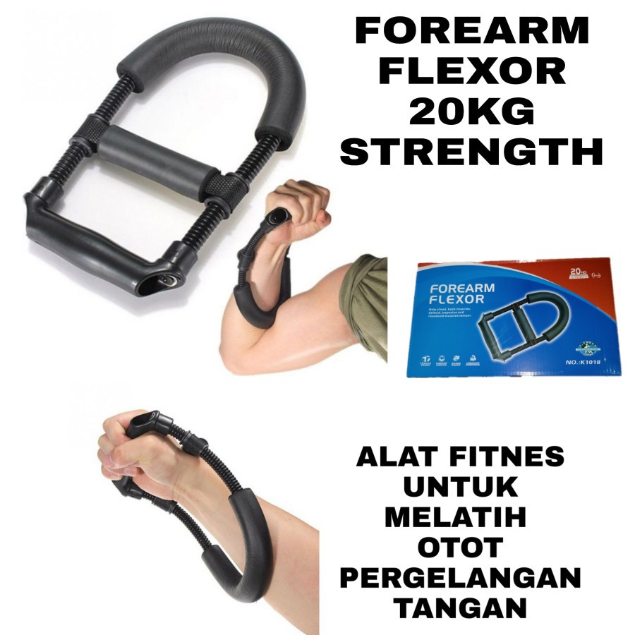 ALAT FITNESS MURAH LATIHAN PERGELANGAN TANGAN FOREARM MURAH FLEXOR K1018