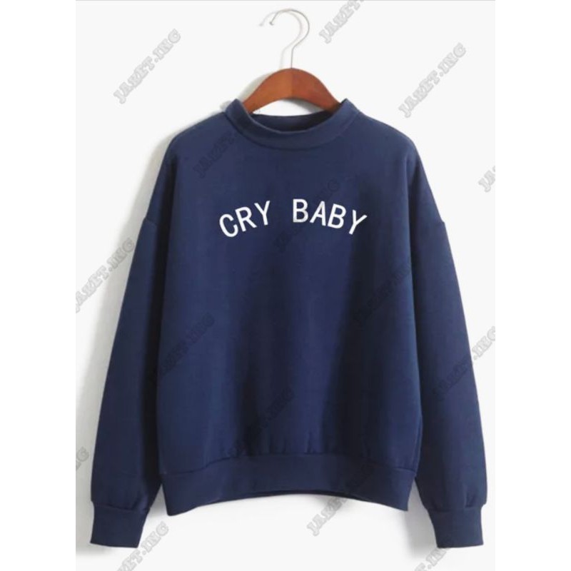 CREWNECK SWETAER SCREEN CRY BABY '