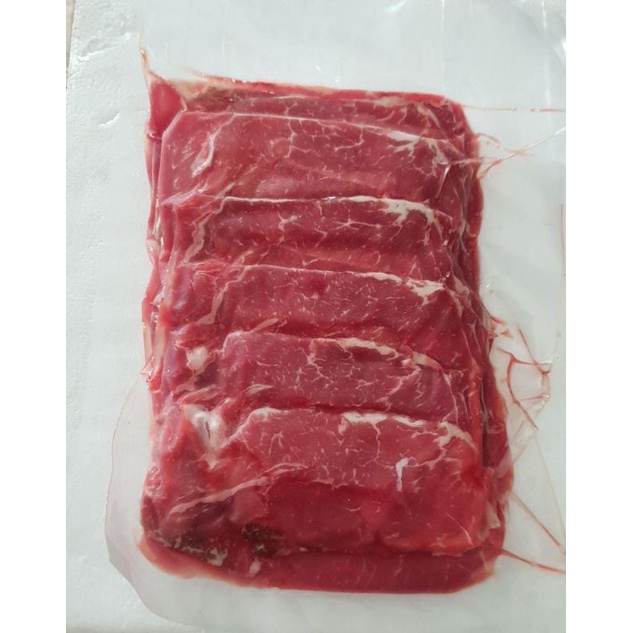 

slice teriyaki less / non fat/ tanpa lemak 500gr