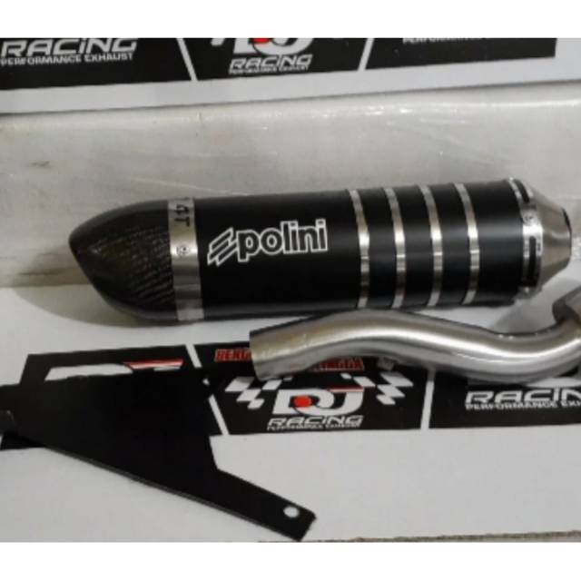 Slip on polini evo for gts 4v