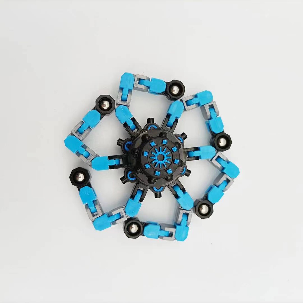 [MS]Mainan Fidget Spinner Robot Transformer Terbaru / Mainan Penghilang Stress / Deformable Transformer Spinner