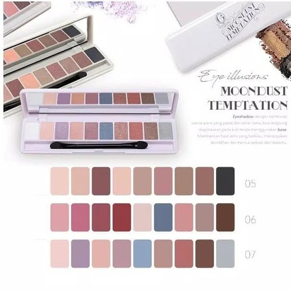 MADAME GIE Moondust Temtation Eyeshadow Palette