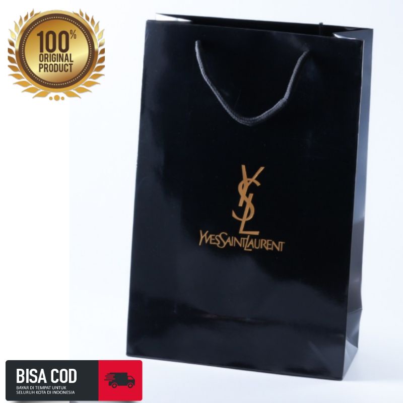

Paper Bag Original Merk yves saint laurent Black
