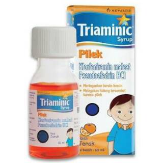  Triaminic  Obat  Batuk Pilek Expectorant Flu Anak Shopee 