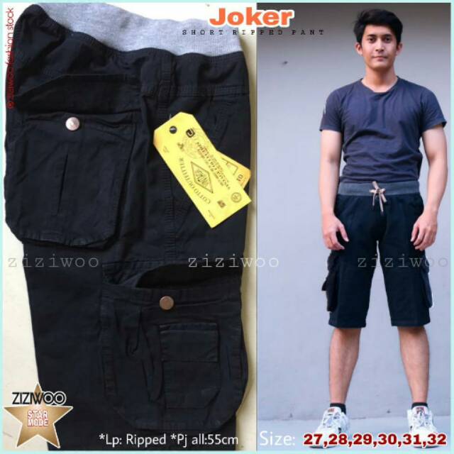 Joker celana pendek pria