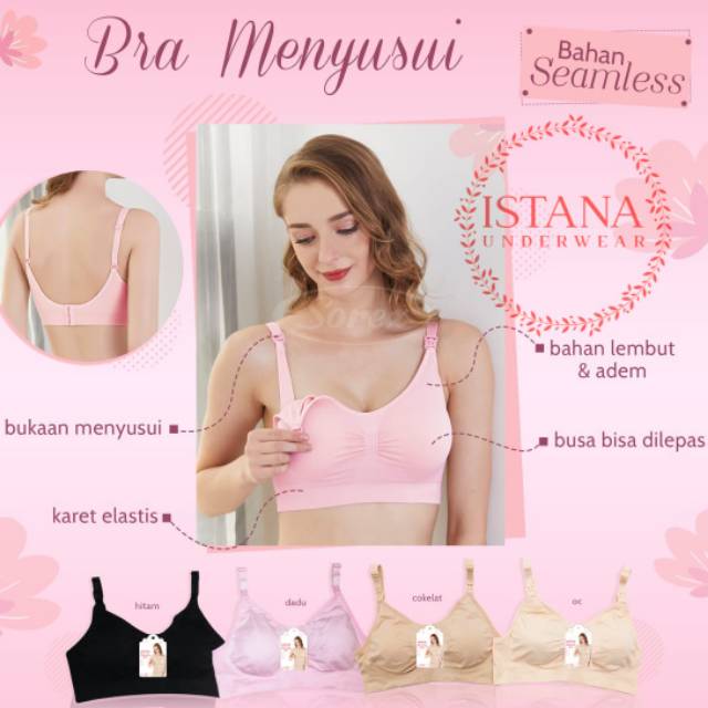 Nurshing bra BH sorex premium quality / bh menyusui sorex Geniebra Nursing Premium