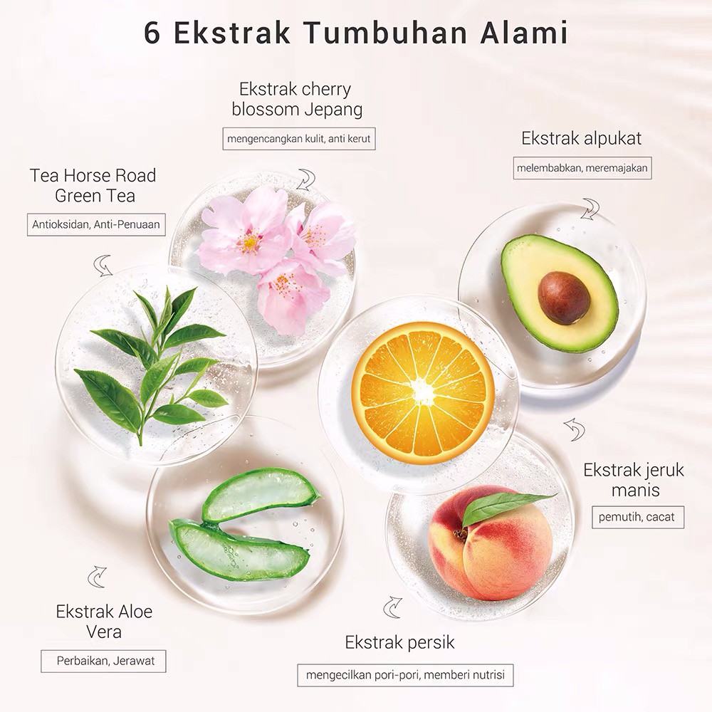 LANBENA Sheet Mask Fruit Whitening And Moisturizing Masker Wajah ESSENCE 25 mL WANITA KOREA Perawatan Kulit Serum Anti Aging Melembabkan Menerangi Pemutih Anti Penuaan Brightening Moisturizing