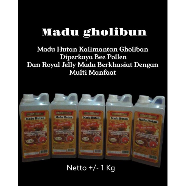 

Madu Murah Gholiban 1kg