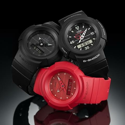 Jam tangan pria CASIO G-SHOCK AW-500BB-1ADR/ AW-500BB-4EDR/ AW-500BB-1EDR strap rubber garansi 2 tahun