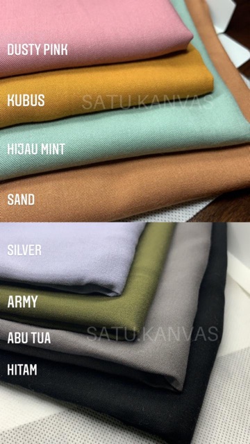 Kain Rayon Twill Polos (100%Rayon) PREMIUM