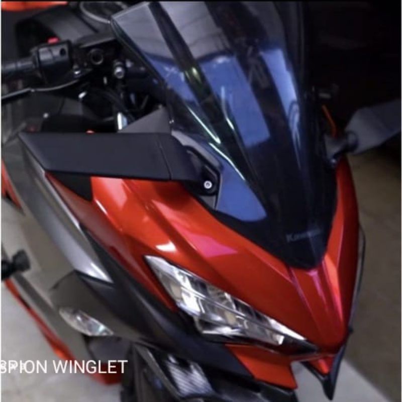 Spion Winglet Model Rizoma F22 RZX25R Nmax PCX Aerox Ninja 250Fi CBR Xabre R15 Universal