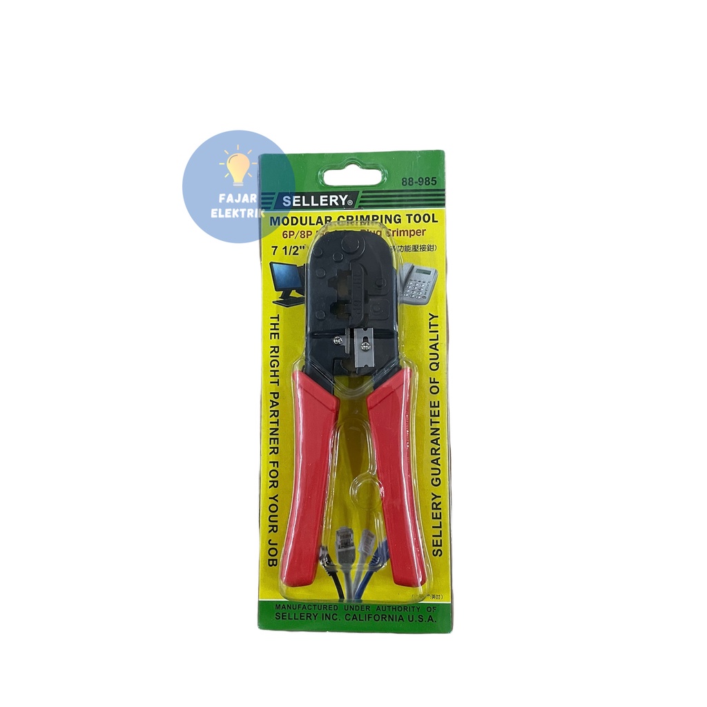TANG KUPAS CRIMPING TOOL/ MODULAR CRIMPING TOOL SELLERT 88-985