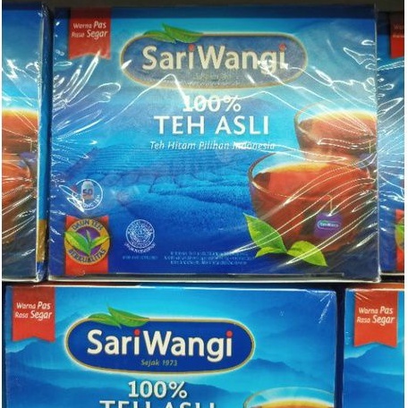 

SARIWANGI TEH CELUP ISI 50'S TEH CELUP KOTAK/BOX TEH ASLI 92.5g