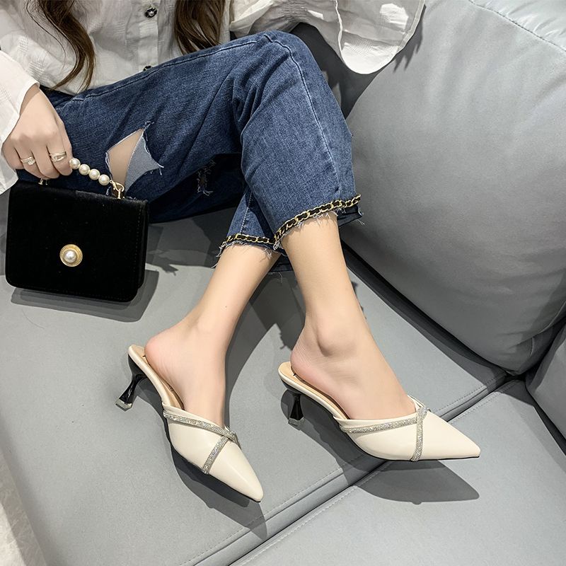 SN1163 - Sandal Heel Pump Elegan Fashion Wanita Import Terbaru