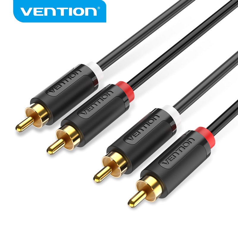 VENTION Kabel Audio RCA to RCA Stereo Male to Male Gold Plated