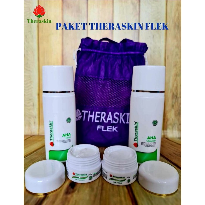 THERASKIN Flek Brightening - Theraskin Paket Penghilang Flek Hitam BPOM