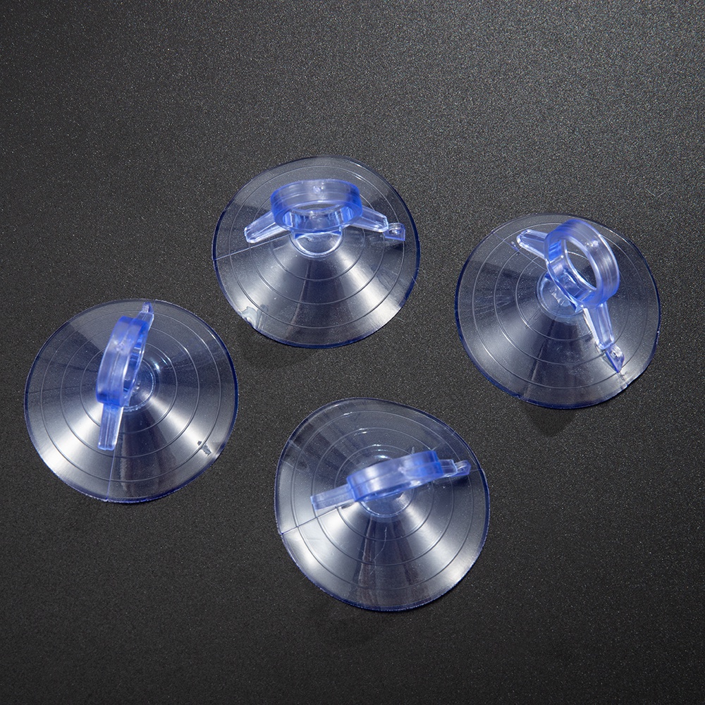 【COD Tangding】20Pcs 45mm Car Sunshade Suction PVC Cups Plastic Window Clear Rubber Suckers Pads