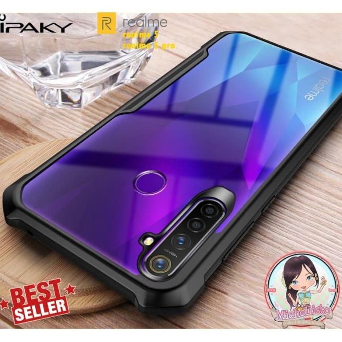 Case Realme 5 Pro RZANTS Armor X Clear Model Ringke transparan Armor MC01