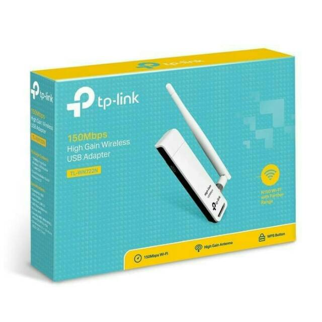 Wifi usb TP-LINK 722N Antena New
