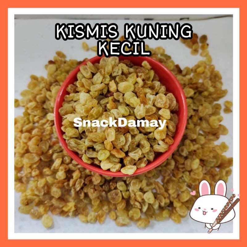 

Kismis Kuning Ukuran Kecil 250gr